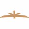 Ekena Millwork Davenport Timber Gable Bracket, Western Red Cedar, 72"W x 27"H x 1 1/2"D x 5 1/2"F, 9/12 Pitch GBW072X27X0206DAV00SWR - alternate 4